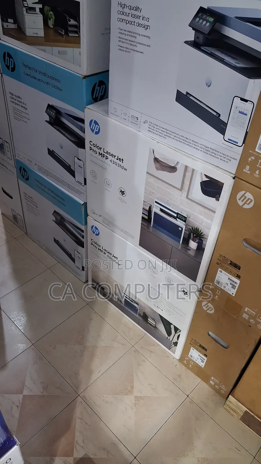 HP Color Laserjet Pro MFP 4303fdw Printer