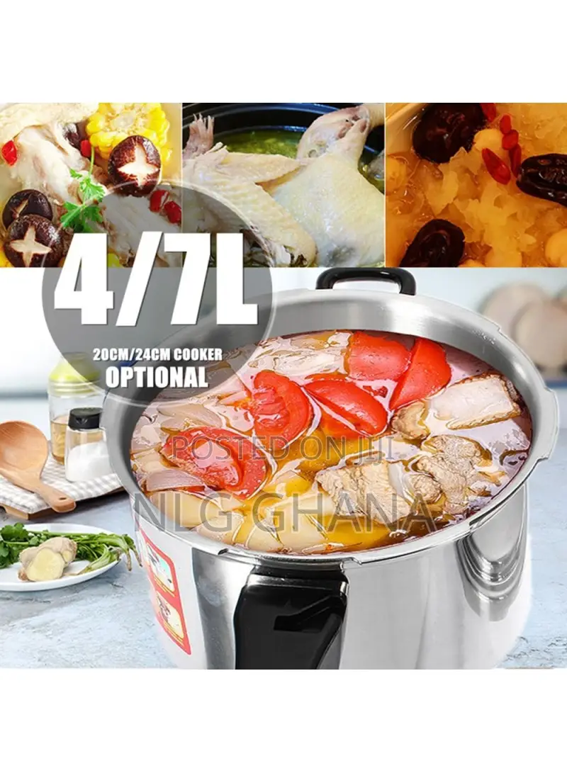9.4" Aluminum Alloy Pressure Cooker Home Use. Tvx26548