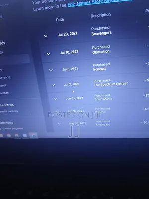 Epic Games Account