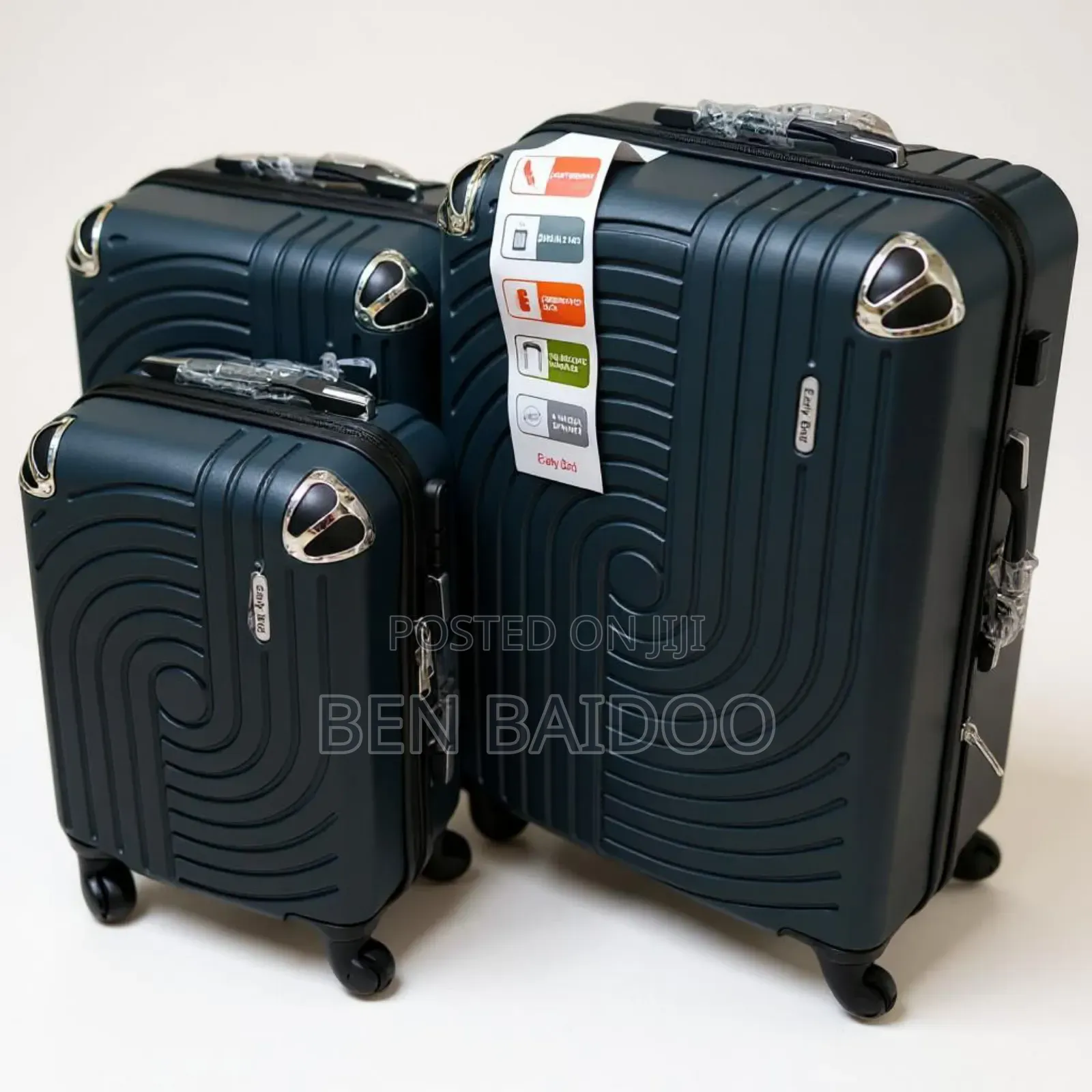 Plastic Travelling Bags 3in1 (Sleek and Lightweight)