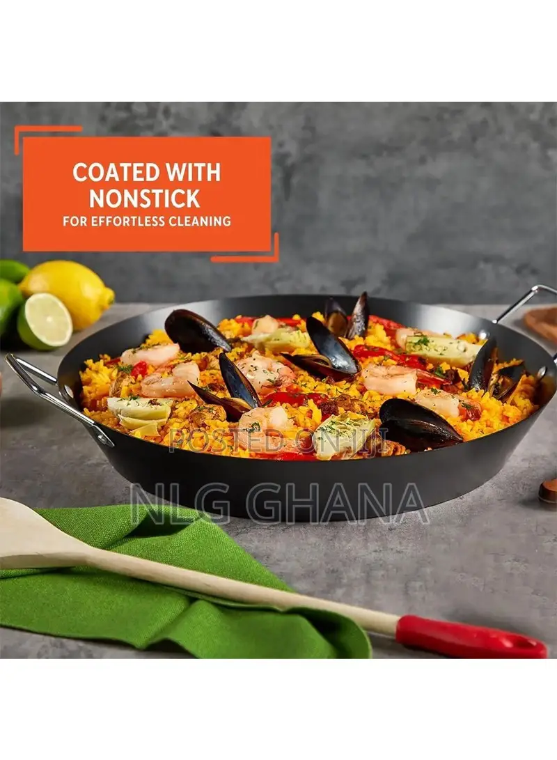 15" Round Carbon Steel Nonstick Pan. Ghx6246