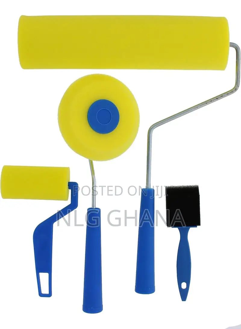 4-Piece Paint Roller Set for Walls, Ceilings. Ghx6278