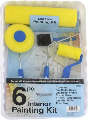 4-Piece Paint Roller Set for Walls, Ceilings. Ghx6278