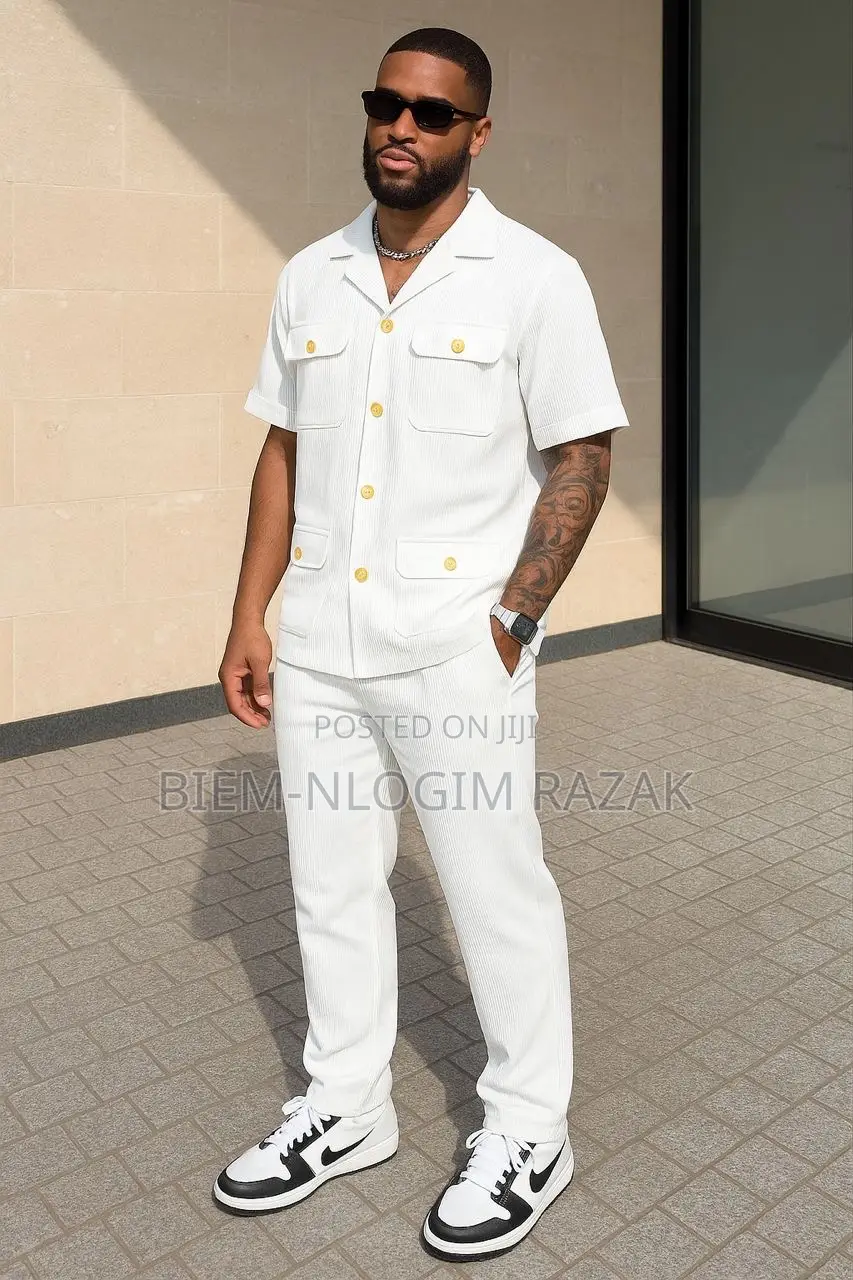 High Quality Turkish Black Men Top N Down Available in Stock