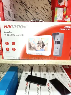 4-wire Video Intercom Kit Ds-kis203t