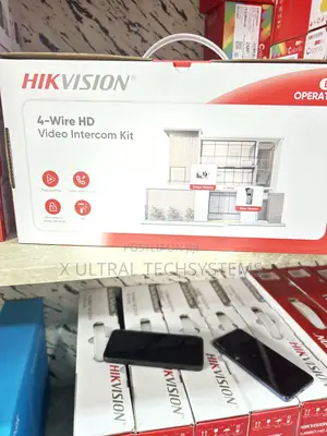 4-wire Video Intercom Kit Ds-kis203t