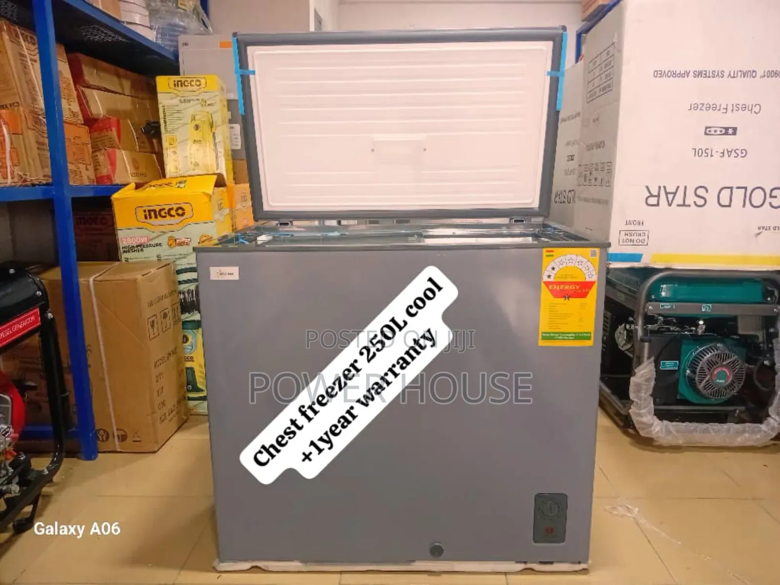Commercial Grade Goldstar 250l Chest Freezer Cool