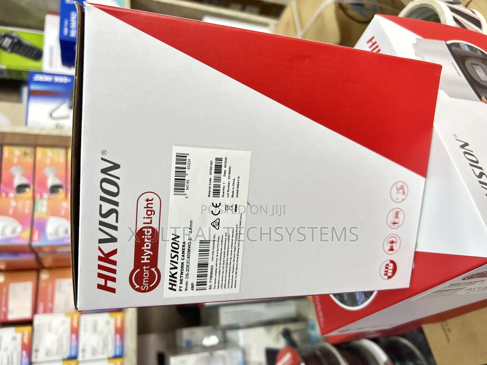 4 Mp Fixed Outdoor Smart Hybrid-light 4g Pt Network Camera
