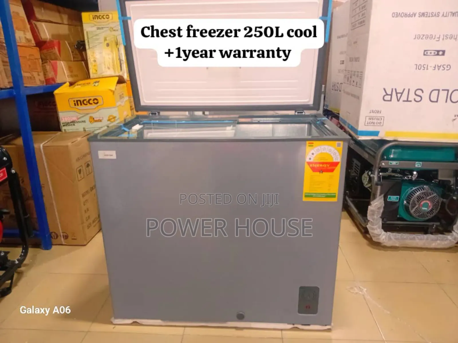 Basement Goldstar 250l Chest Freezer Cool