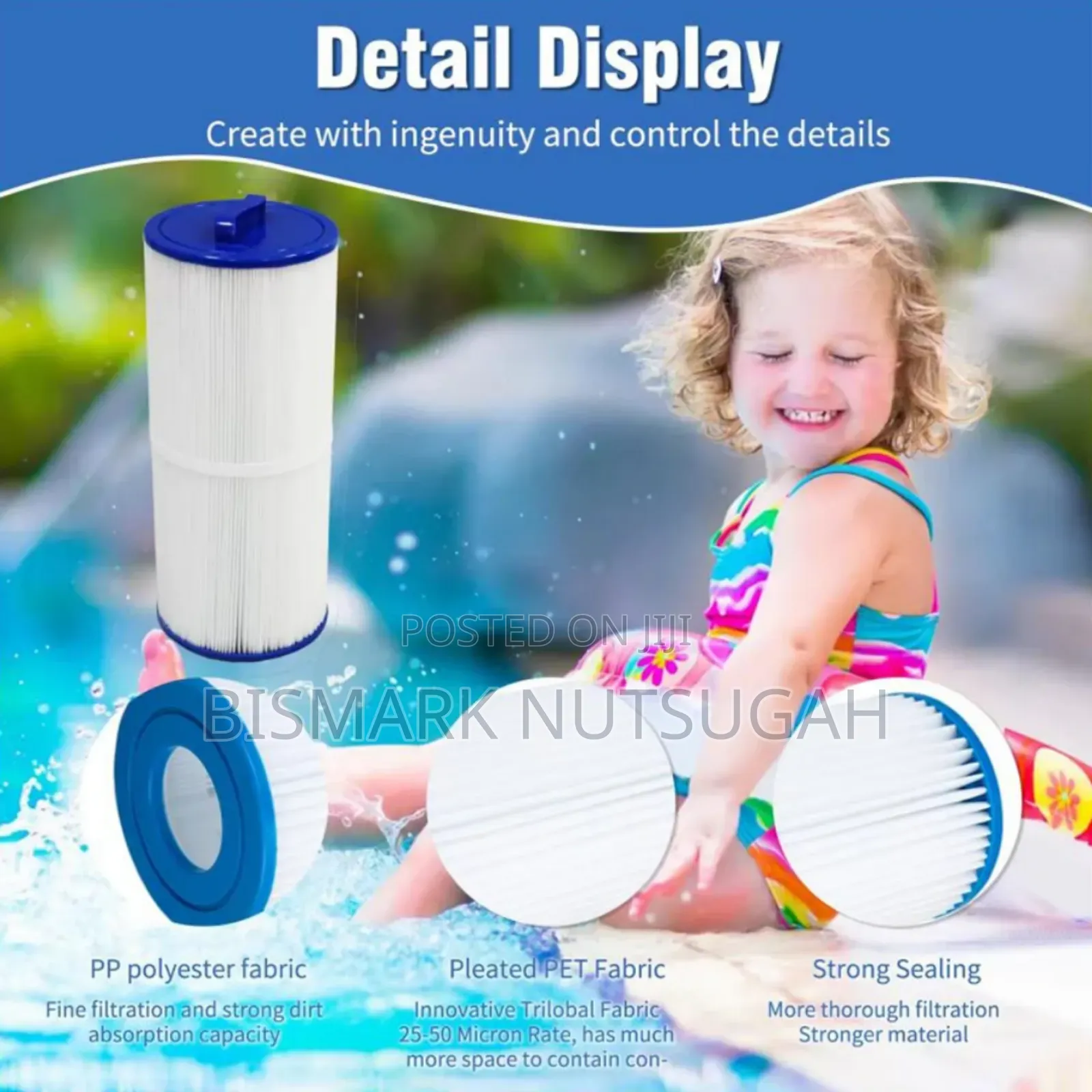 Swimming Pool Flow Clean Filter