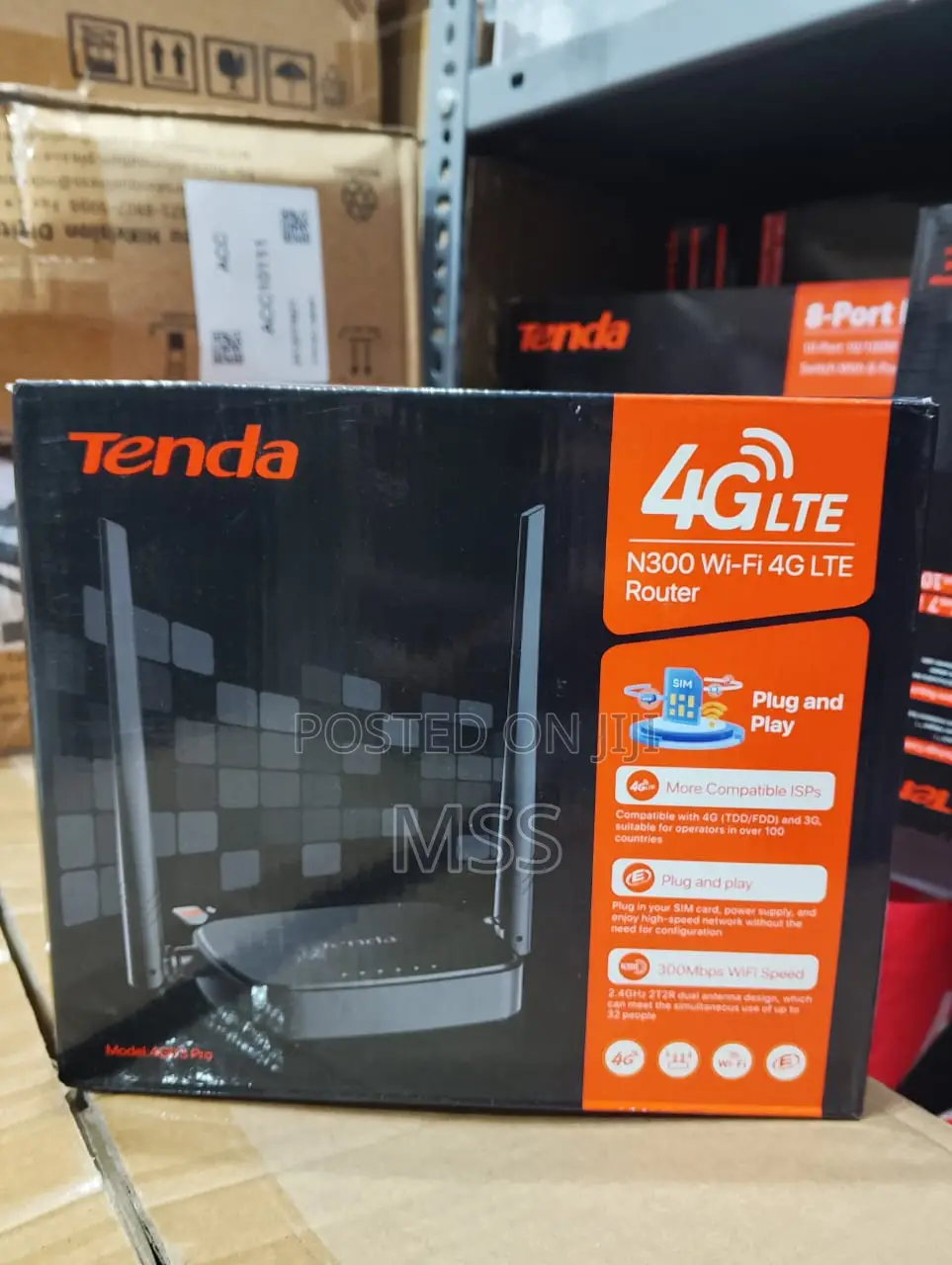 4g03 Pro N300 Wi-Fi 4g Lte Router=Tenda