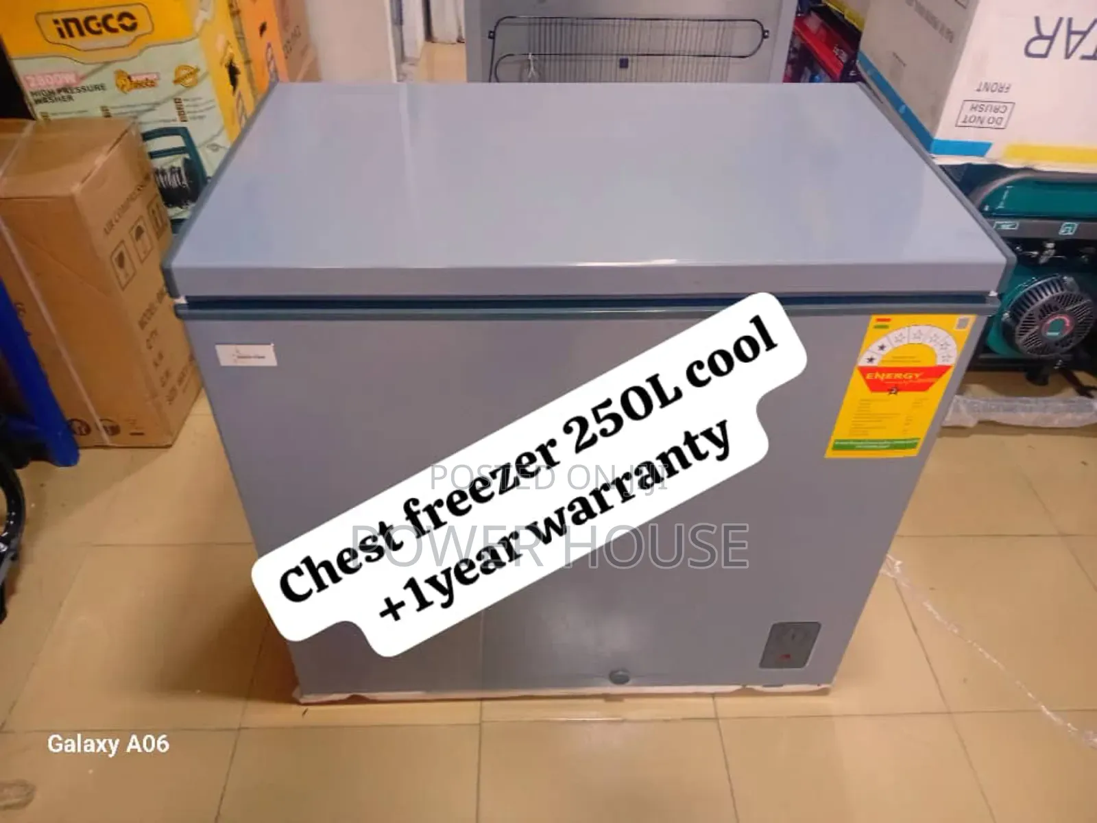 Chill Officer Goldstar 250l Chest Freezer Cool
