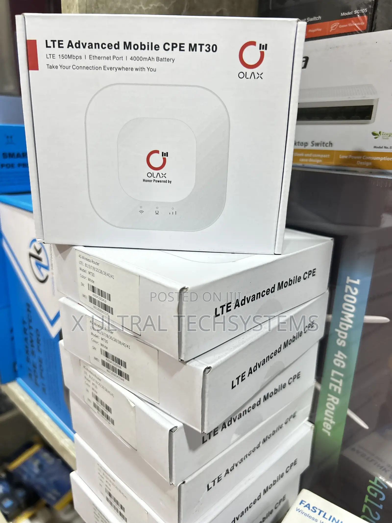 Olax 4g Wifi Lte Advanced Mobile Cpe Mt30