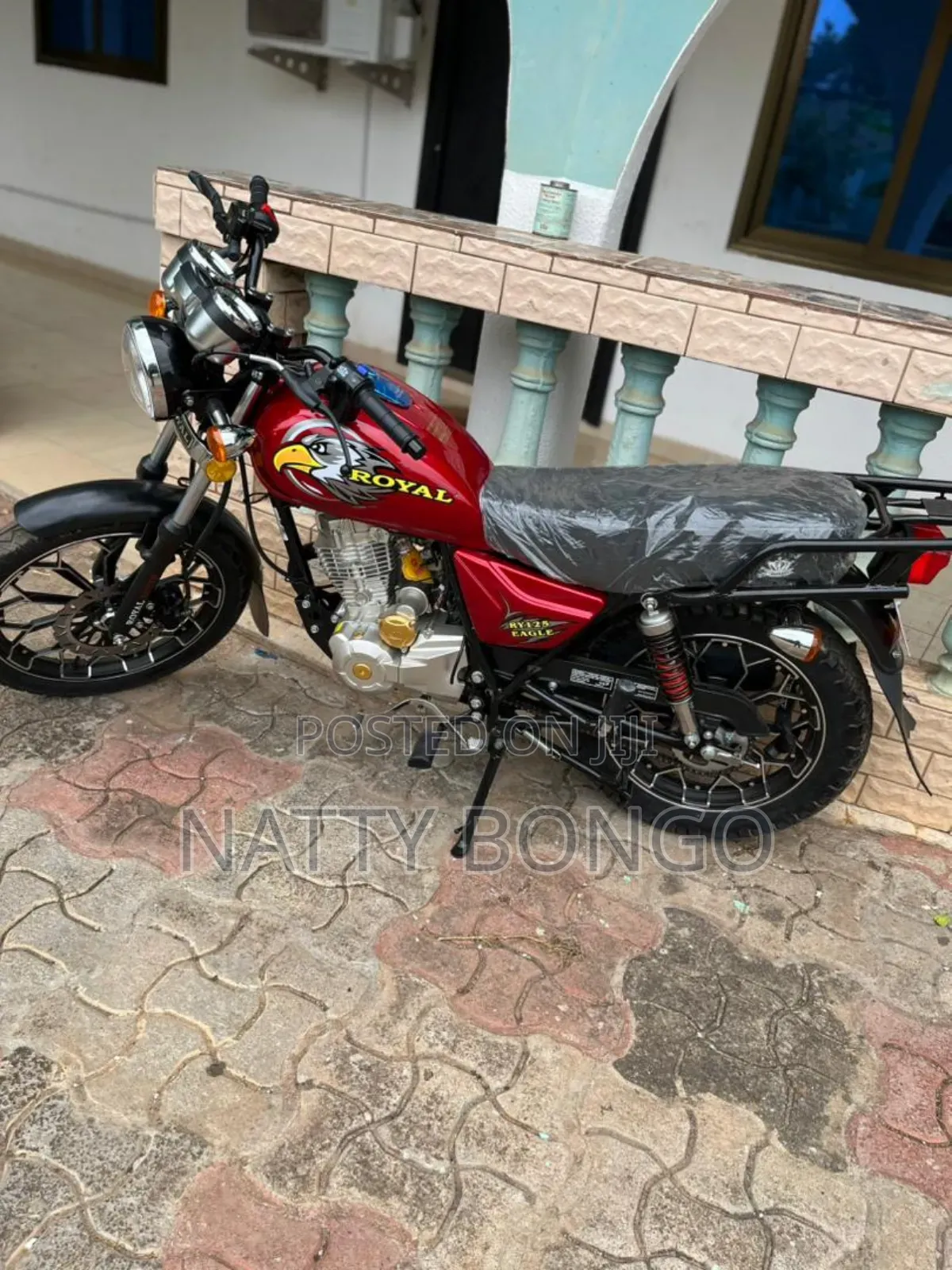 New Royal Motorcycle 2025 Red