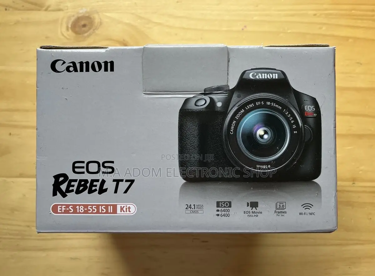 Canon Eos Rebel T7 Camera
