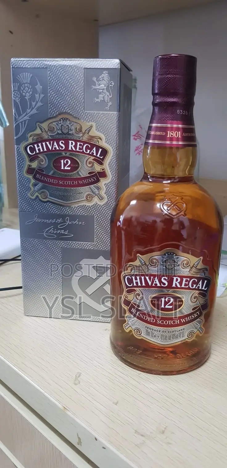 Chivas Regal 12 Years Old Scotch Whiskey