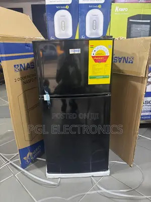 Nasco 86ltr Table Top Double Door Refrigerator Nasf2-11fl-B