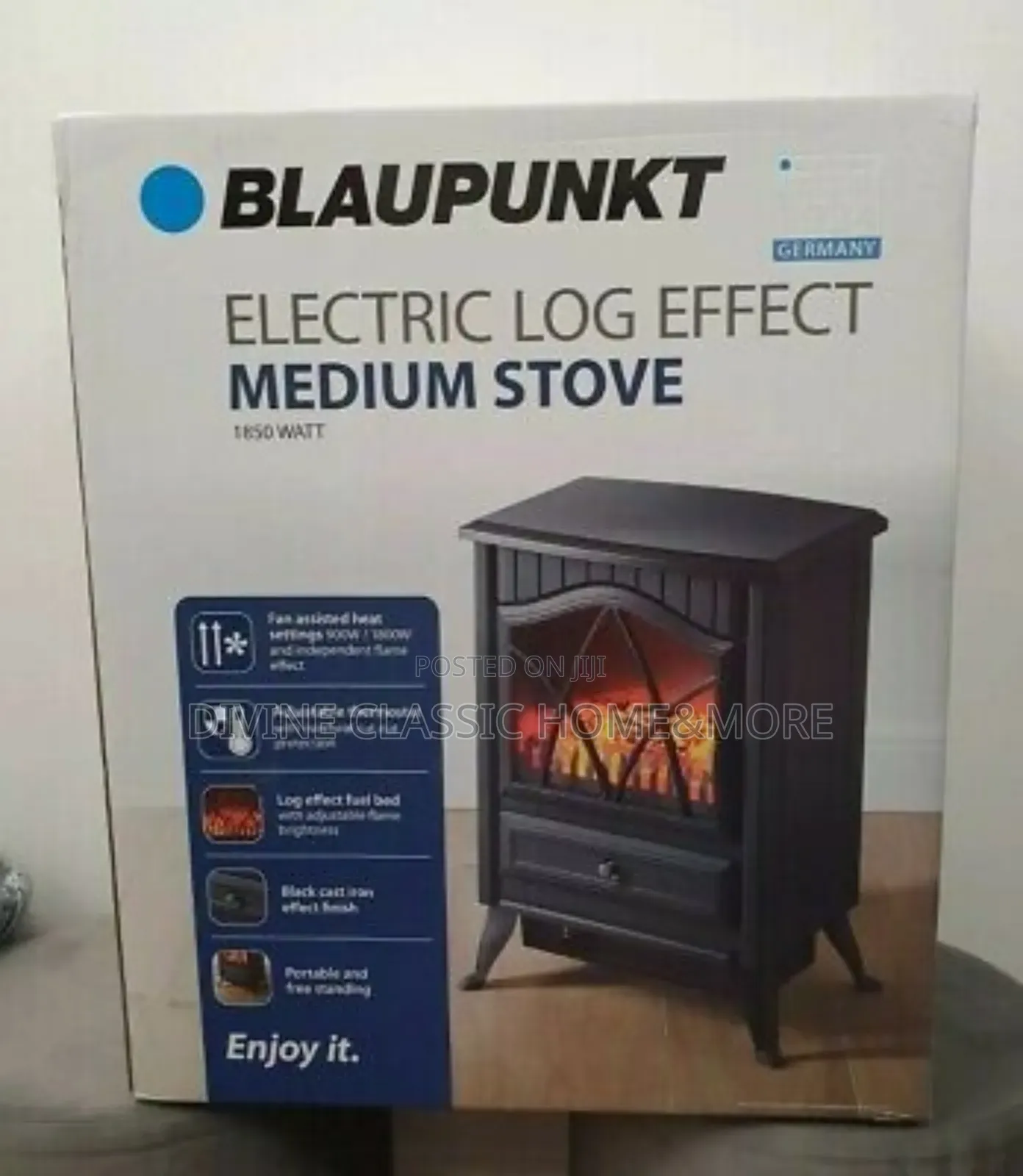 Blaupunkt Log Effect Room Heater