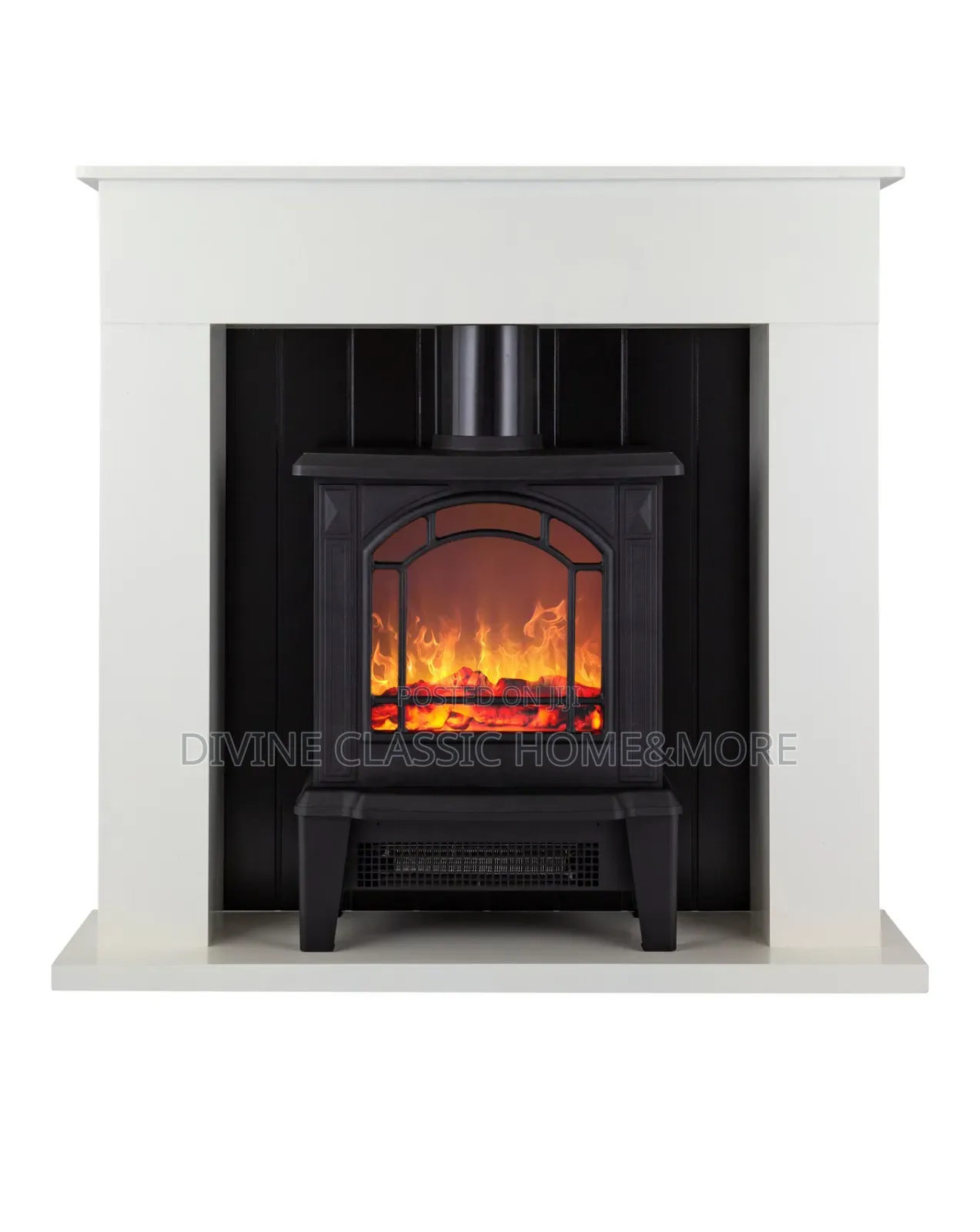 Warmlite Ealing Compact Electric Room Heater/Fireplace