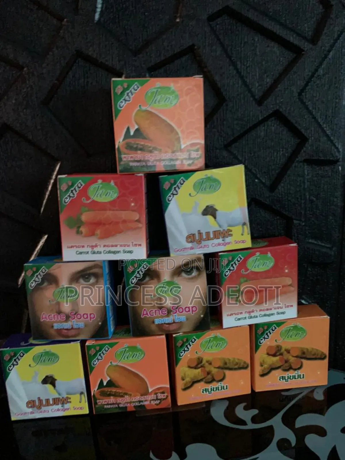 Jam Acne Herbal Soap 4 Acne,Dark Spots,Blemish Control Soap