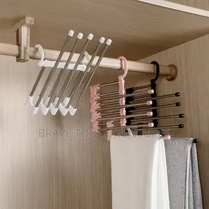 5 in 1 Multi-Layer Clothes/ Trouser Hanger