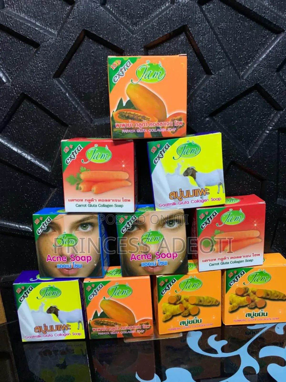 Jam Acne Herbal Soap 4 Acne,Dark Spots,Blemish Control Soap