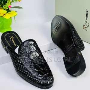 Richwanz Halfshoe Croc Leather