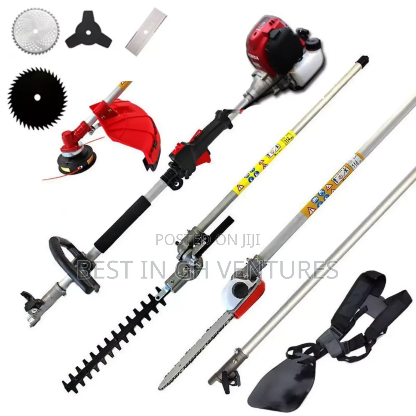 6 in 1 Multipurpose Brush Cutter Weeding Machine