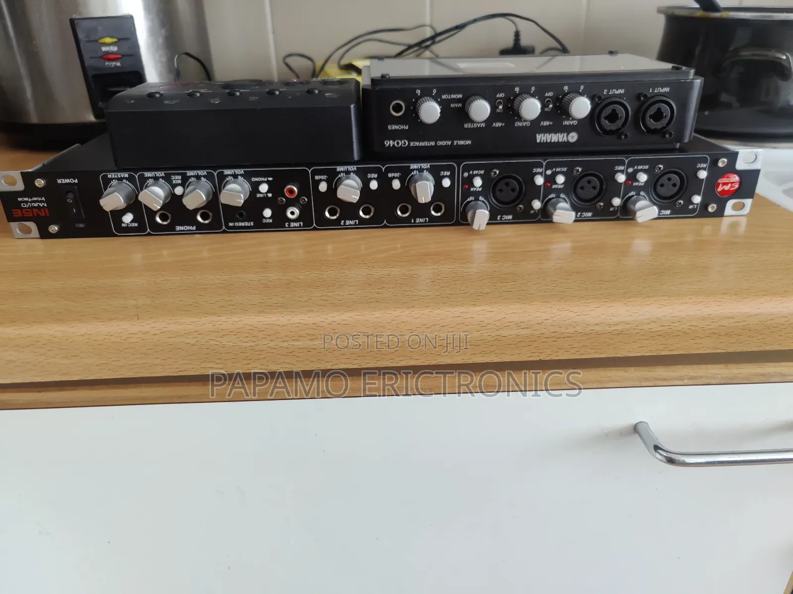 Dbx Go<Rack &Yamaha Go46 In5e Usb Audio Interface And Mixer