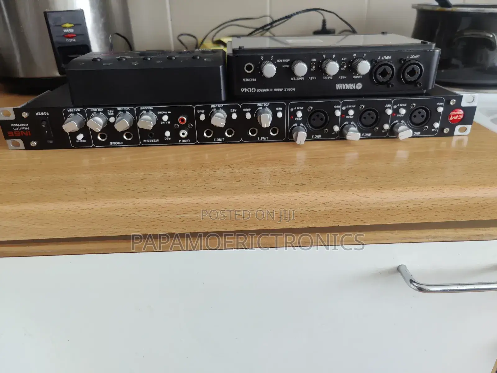 Dbx Go<Rack &Yamaha Go46 In5e Usb Audio Interface And Mixer