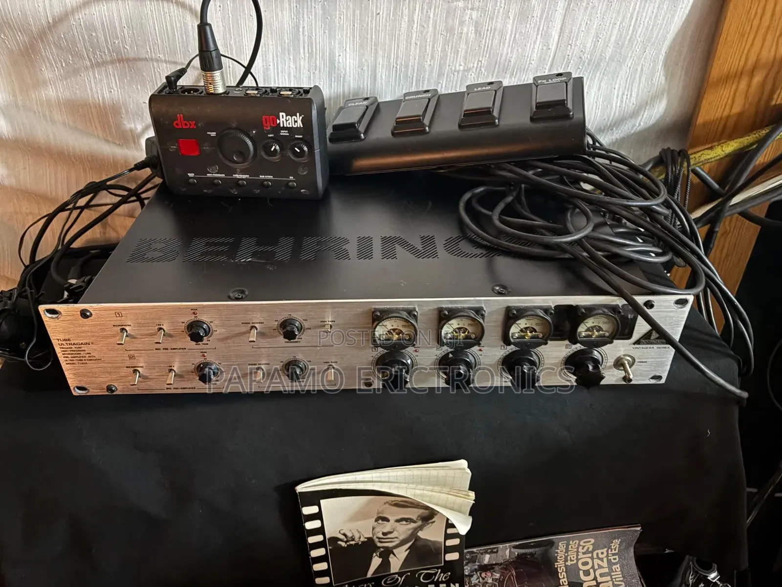 Dbx Go<Rack &Yamaha Go46 In5e Usb Audio Interface And Mixer