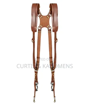 Camera Leather Double Strap Adjustable