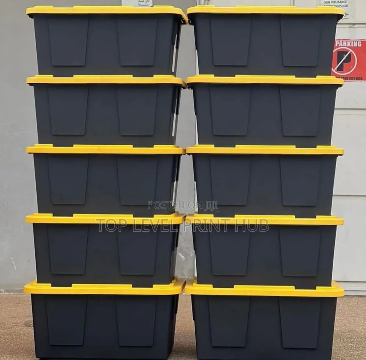Yellow Chop Box