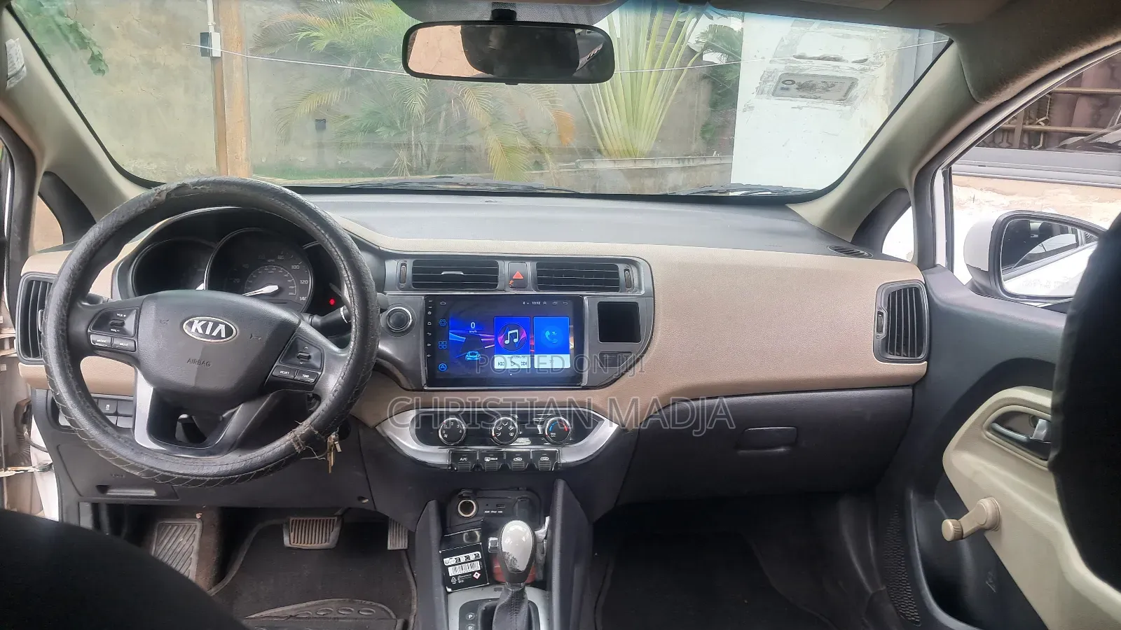 Kia Rio EX 4dr Sedan (1.6L 4cyl 6A) 2013 White