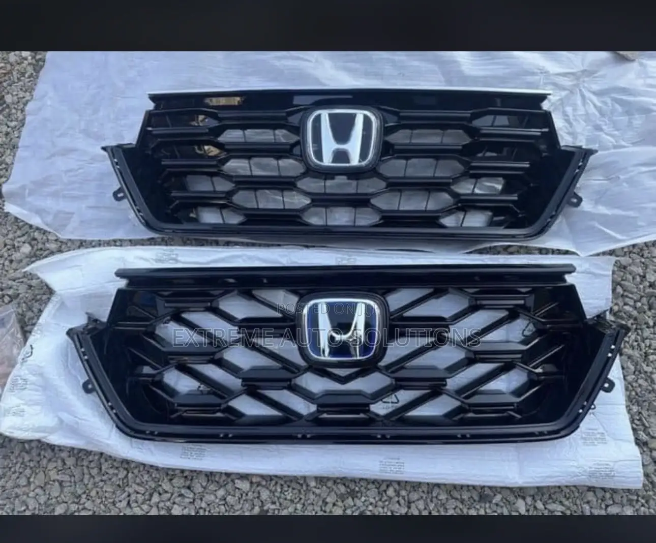 2023 2024 2025 Honda Cr-v CRV Front Upper Grille Grill Black