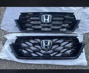 2023 2024 2025 Honda Cr-v Crv Front Upper Grille Grill Black