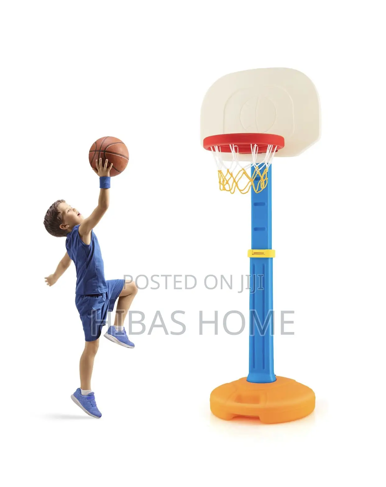 Height Adjustable Kids Basket Ball Stand 152*53*45cm