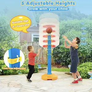 Height Adjustable Kids Basket Ball Stand 152*53*45cm