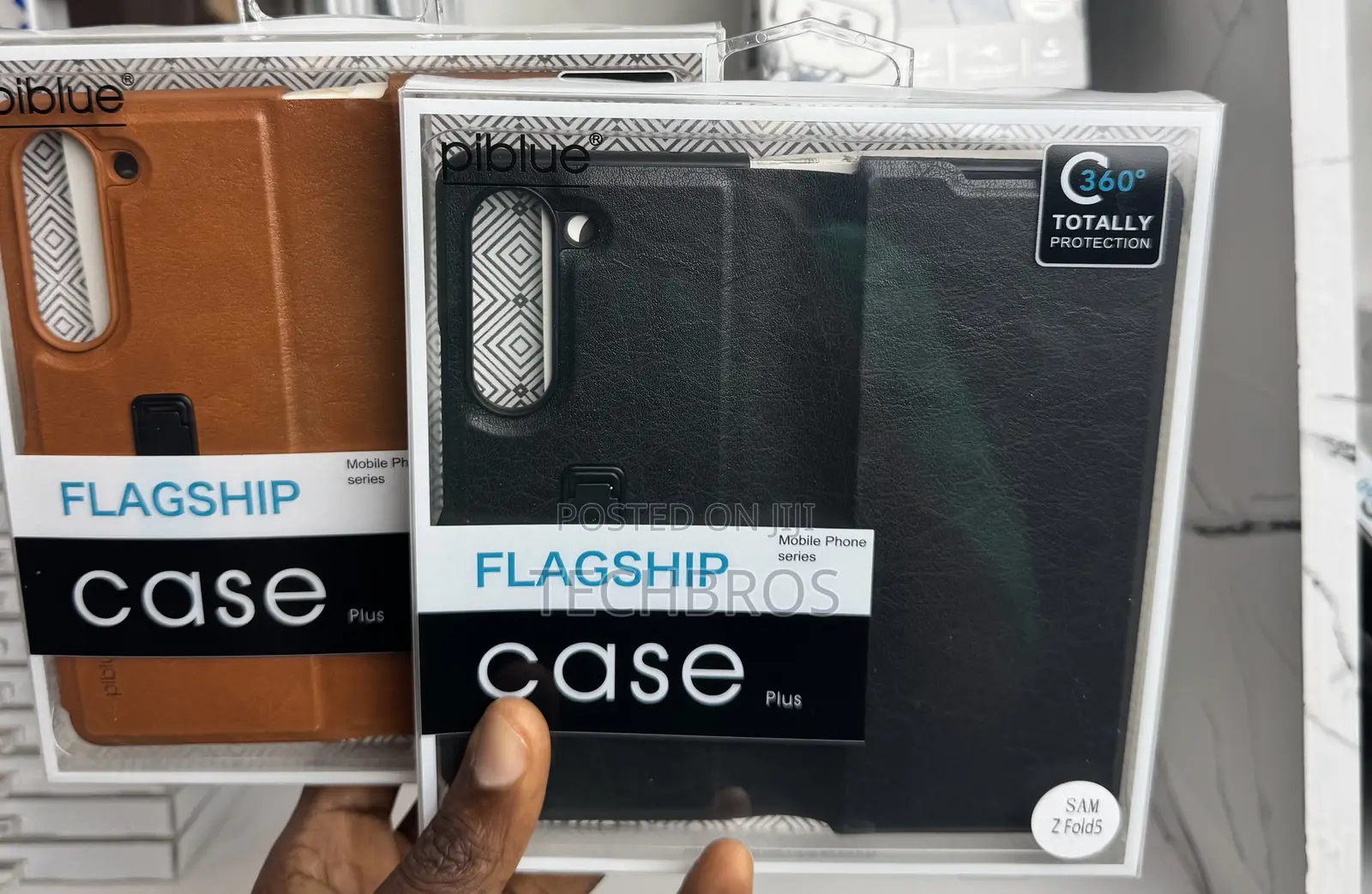 Original Leather Case For Galaxy Fold 5 360 Protection