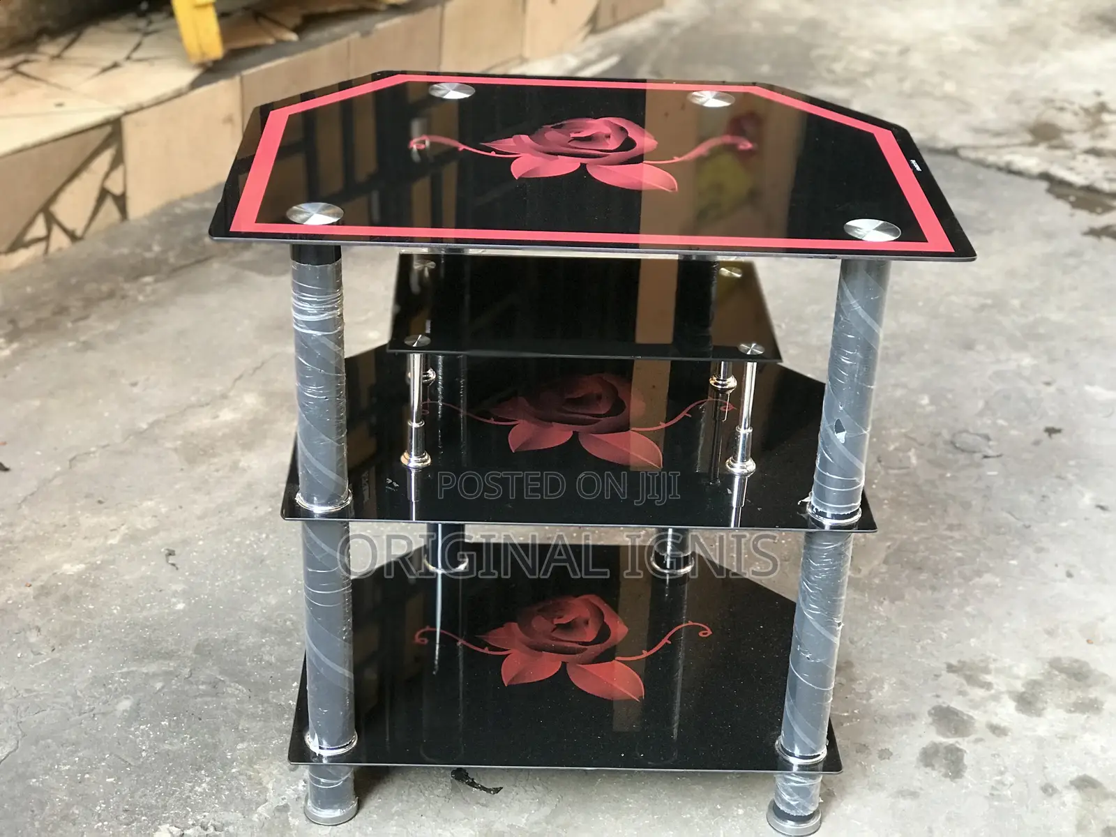 Glass Television Stand