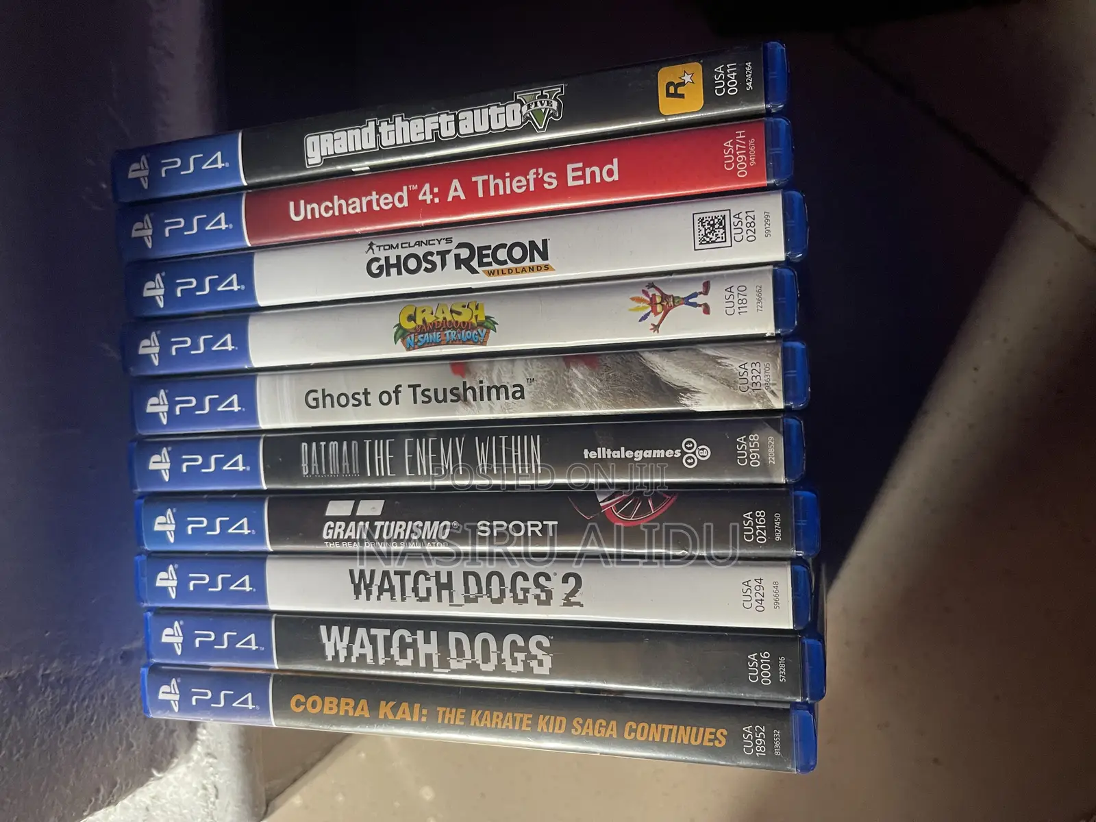 Ps4 Games Discs Available and Some Xbox Games