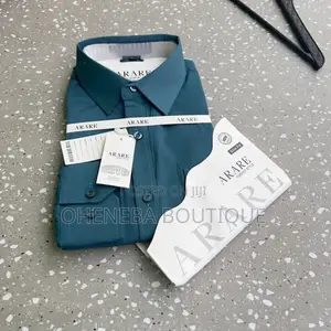 Turkish Office Plain Long Sleeve Shirt for Men