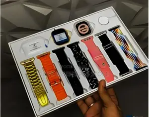 10 in 1 I20 Ultra Max Suit Smart Watch Airpod With Straps