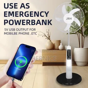 High-Quality Solar Rechargeable Fan