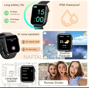 Mevaden H32 Ladies Amoled Bluetooth Smartwatch