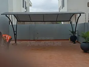 Car Port 2in1 Black Grey