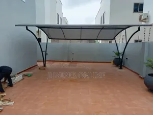 Car Port 2in1 Black Grey