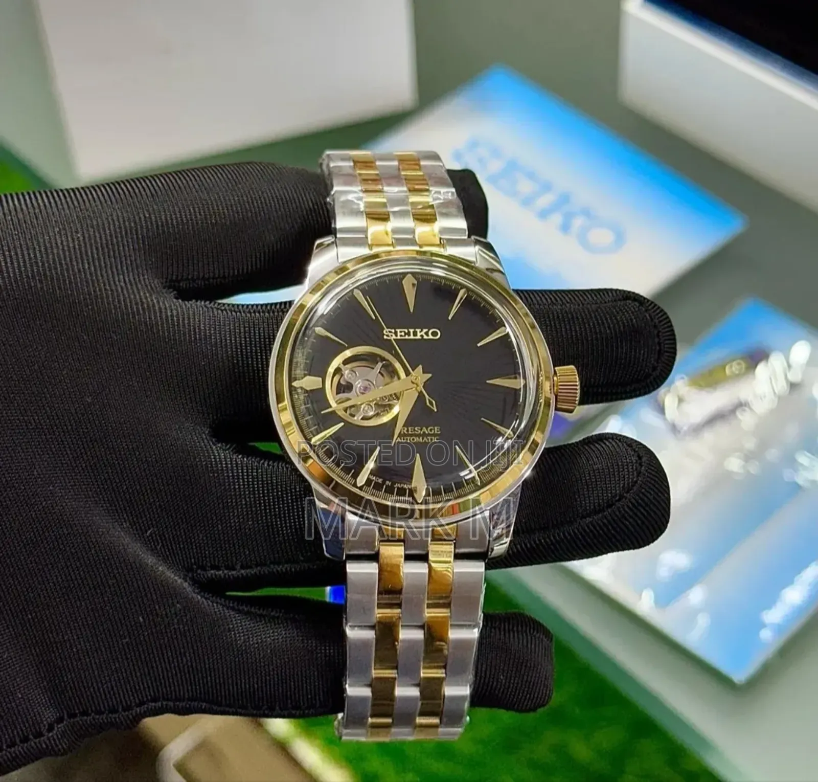 Black Seiko Presage