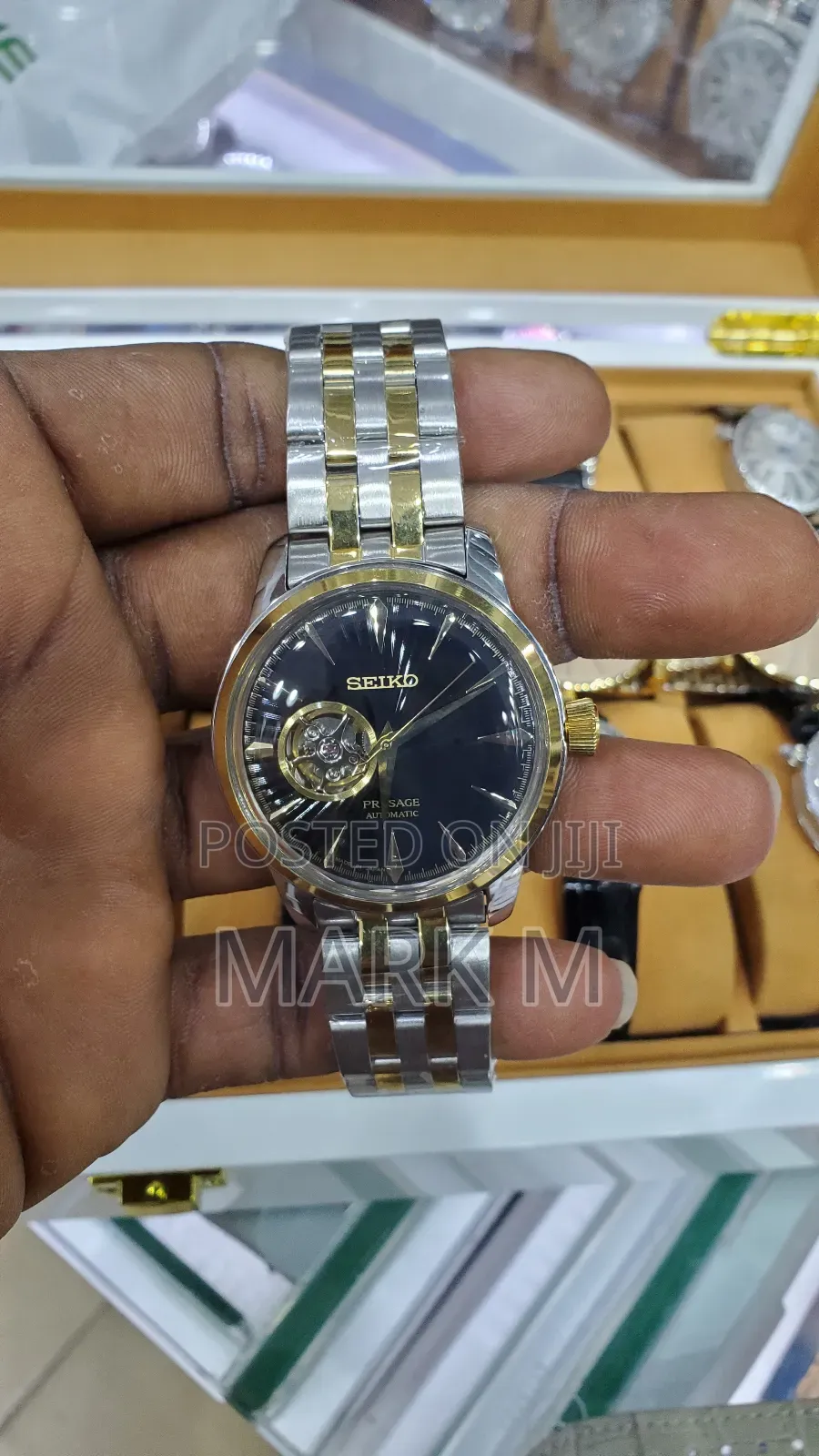 Black Seiko Presage