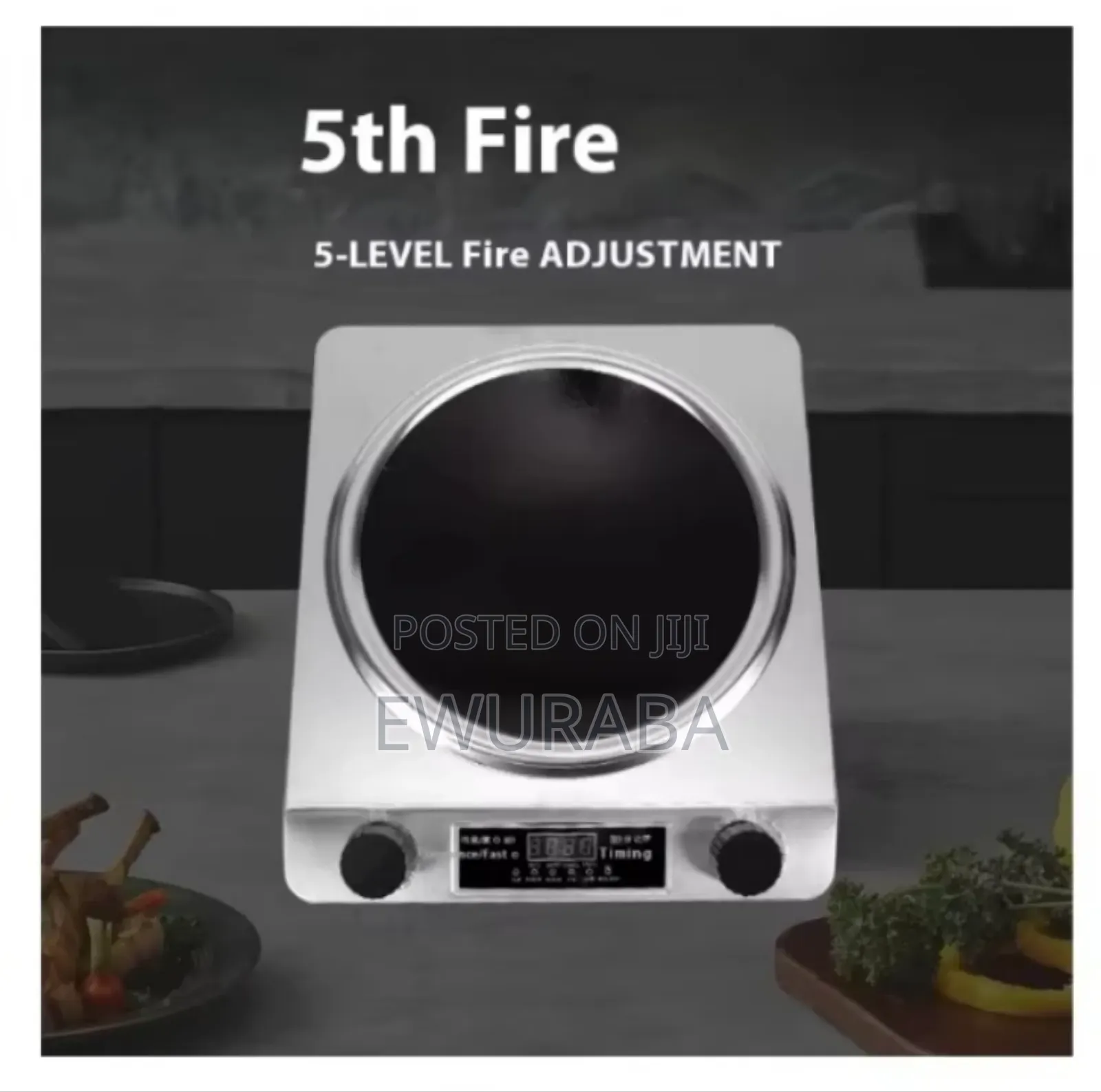 Waterproof Concave Induction Cooker